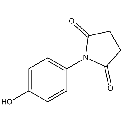 2,5-Pyrrolidinedione, 1-(4-hydroxyphenyl)